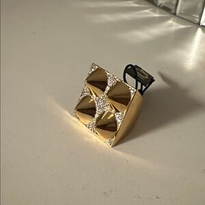 NOir Four Cone Pyramid Ring